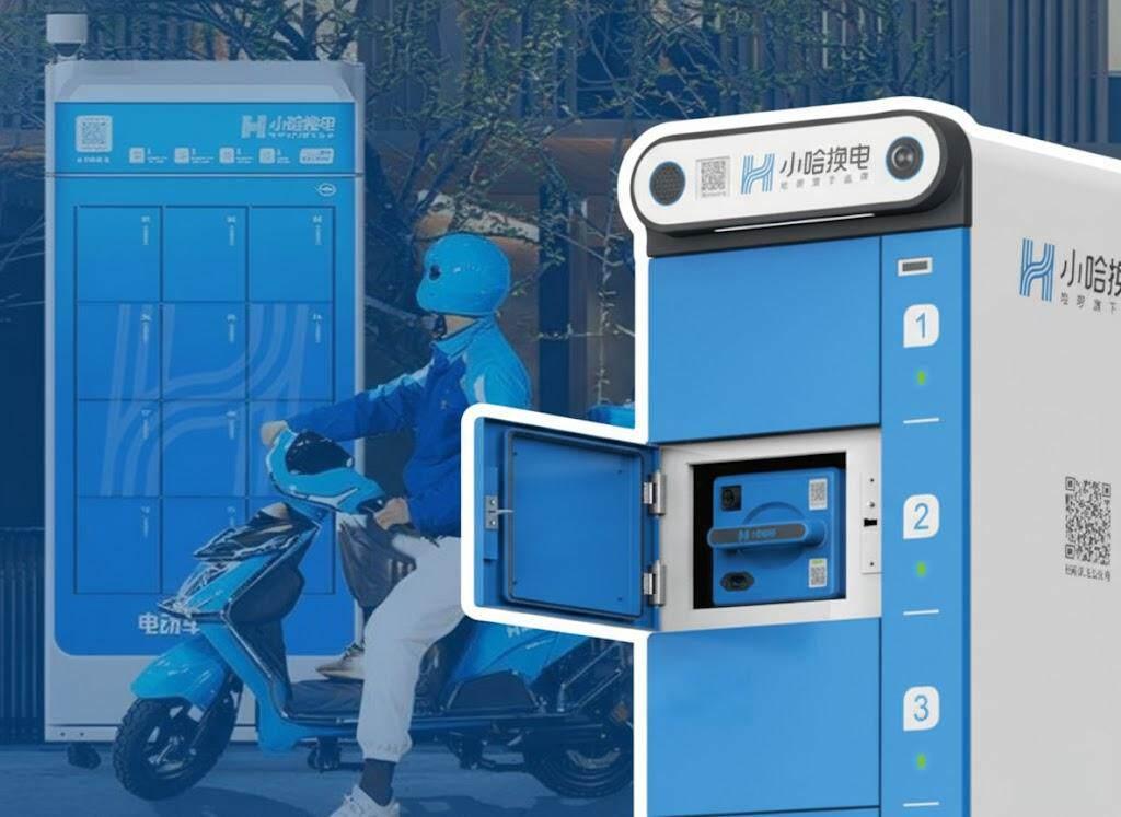 HelloPower Smart Battery Swap Cabinet